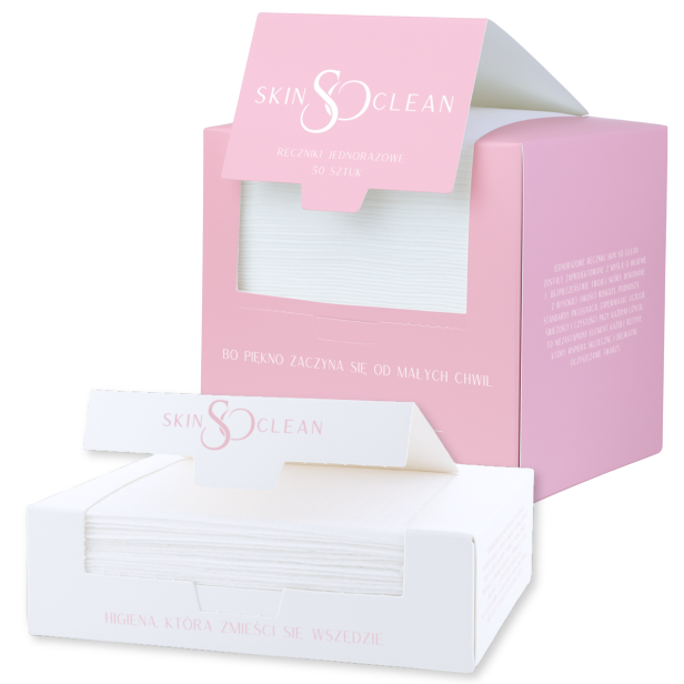 Zestaw ręczniki jednorazowe Skin So Clean 1x50 + 1x15