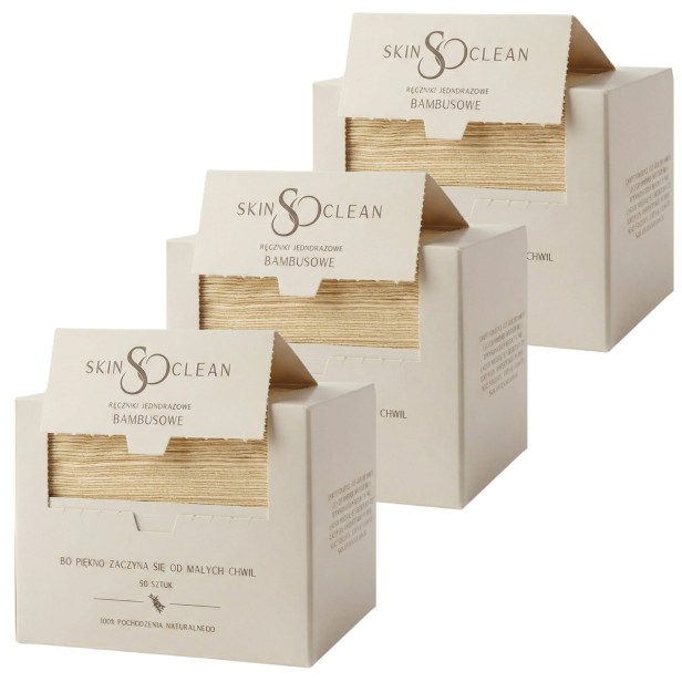 Bambusowe ręczniki skin so clean
