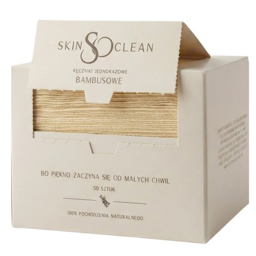 Bambusowe ręczniki skin so clean
