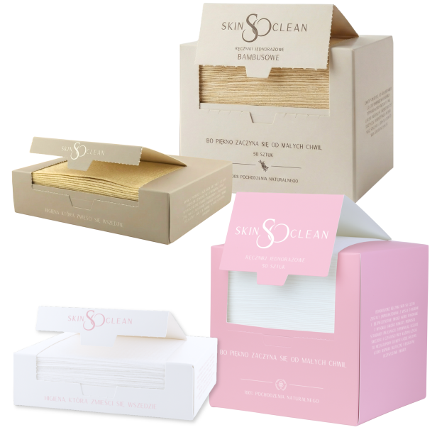 Ręczniki jednorazowe Skin so Clean