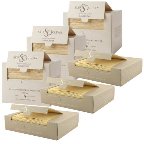 Bambusowe ręczniki jednorazowe Skin So Clean